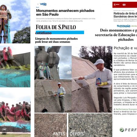 Pichação dos Monumentos em São Paulo